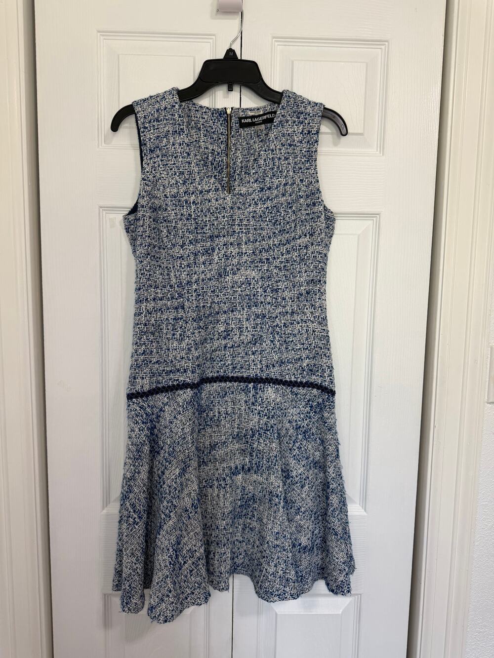 Karl Lagerfeld Tweed Dress Size 6 NWOT